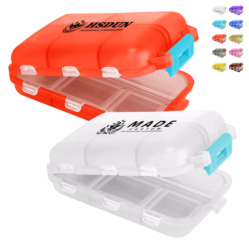 Double Layer Pill Storage Box
