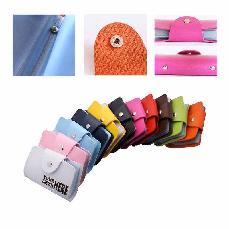MOQ50 Personalized Blocking Card Holder Wallet
