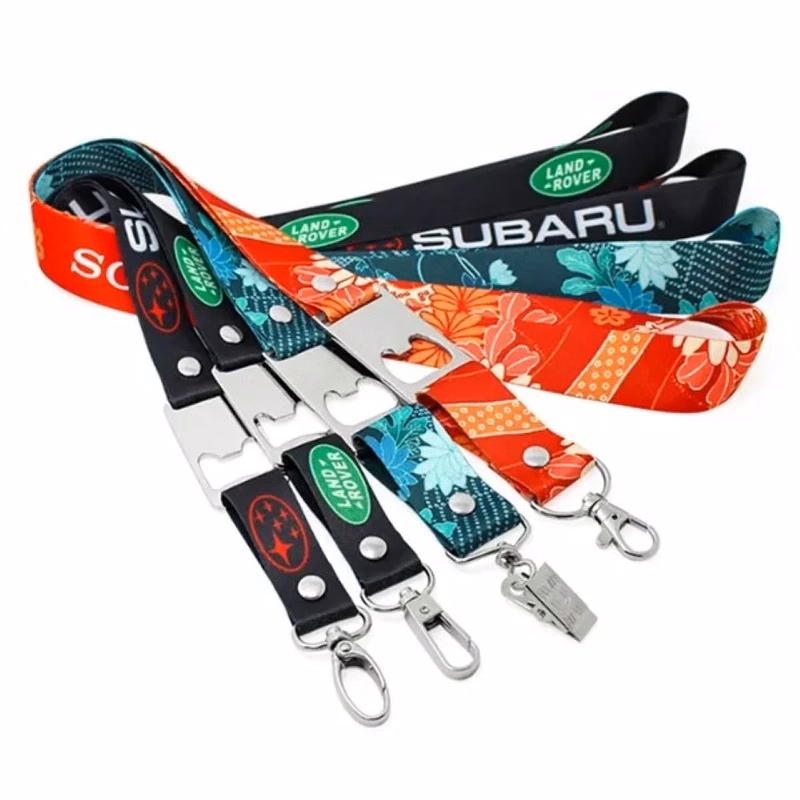 Metal Bottle Opener Lanyard