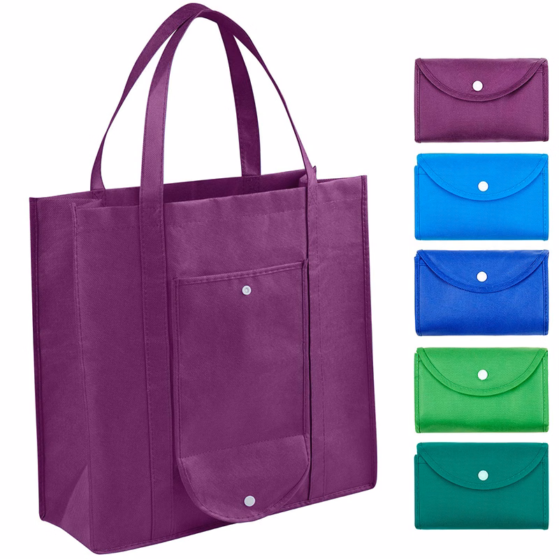Collapsible Wallet Type Shopping Bag Non-Woven Bag