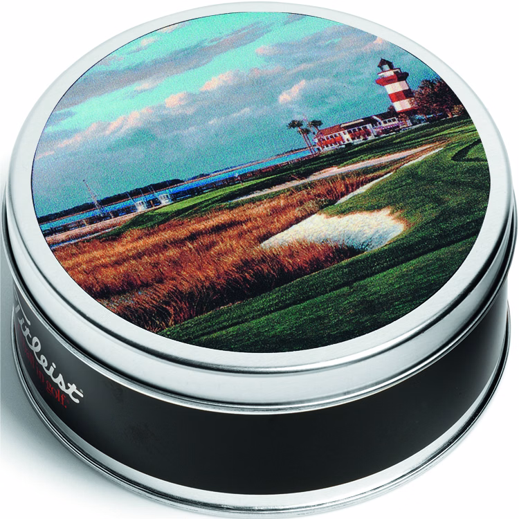 Titleist 3-Ball Tin with Custom Lid