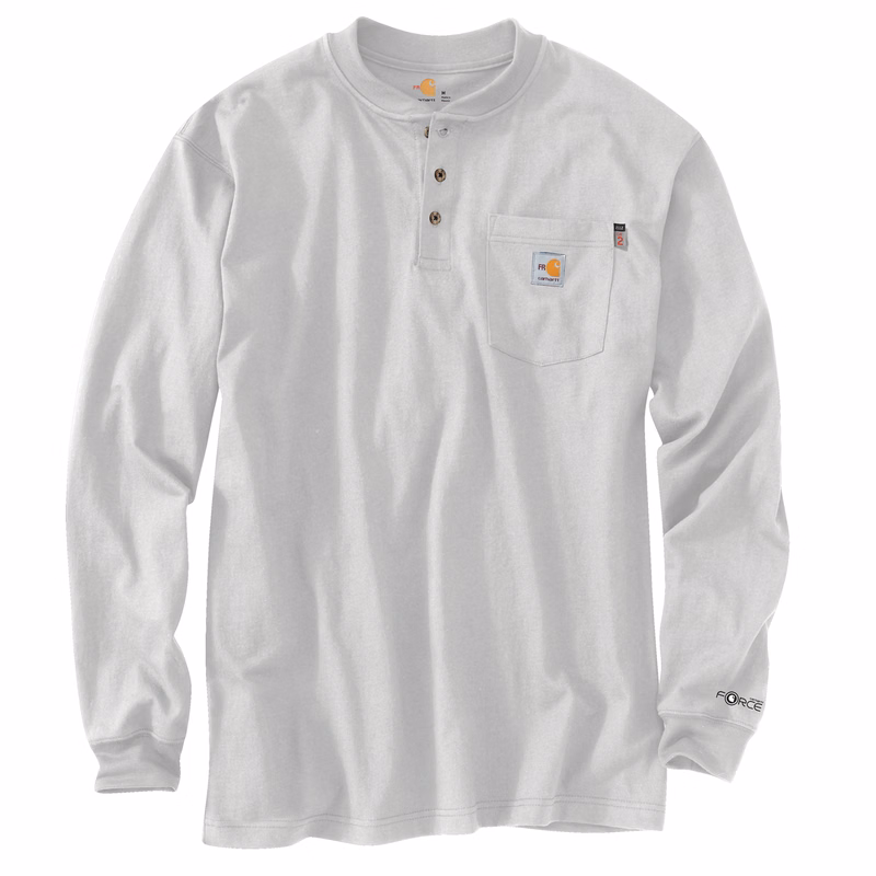 Carhartt Mens FR Force Dearborn Loose LS Henley