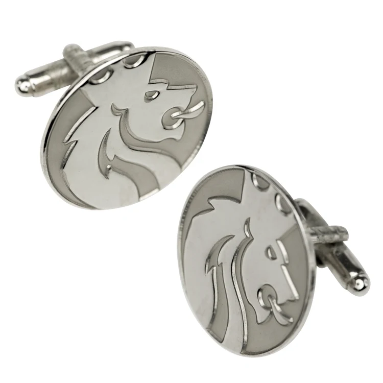 Cufflinks Sandblast & Polished (3/4") 1