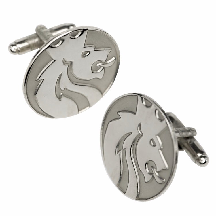 Cufflinks Sandblast & Polished (3/4")