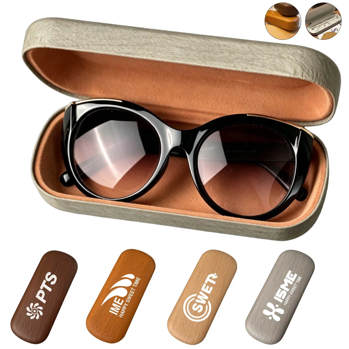 PU Leather Eyeglass Case 1