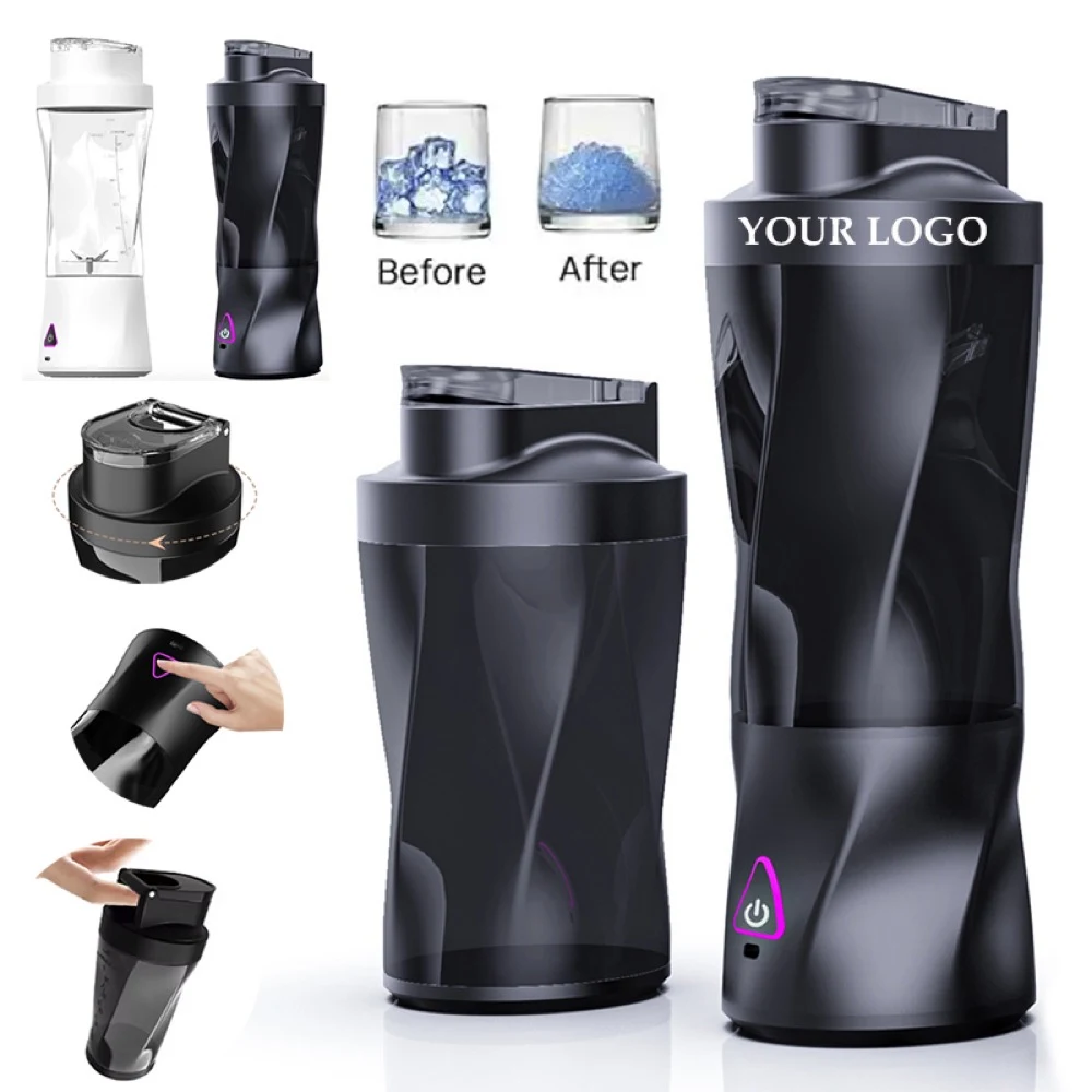 24 Oz Sports Juice Cup Design Hidden Handle Mouth Design Rechargeable Portable Blender 1