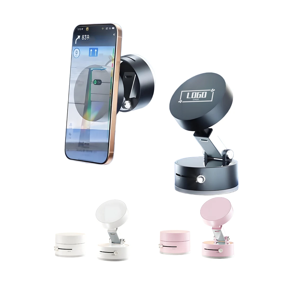 Magnetic Car Phone Holder Mount 1