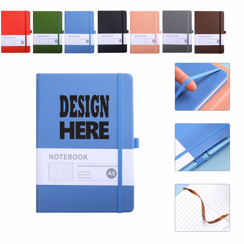 Solid Color Horizontal Notebook