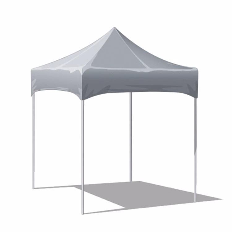 8x8 Canopy plain silver top