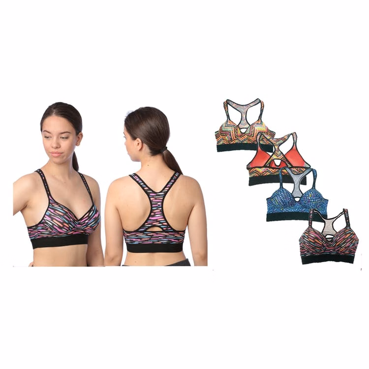 Women's Sports Bras - Assorted Designs Sizes M-XL