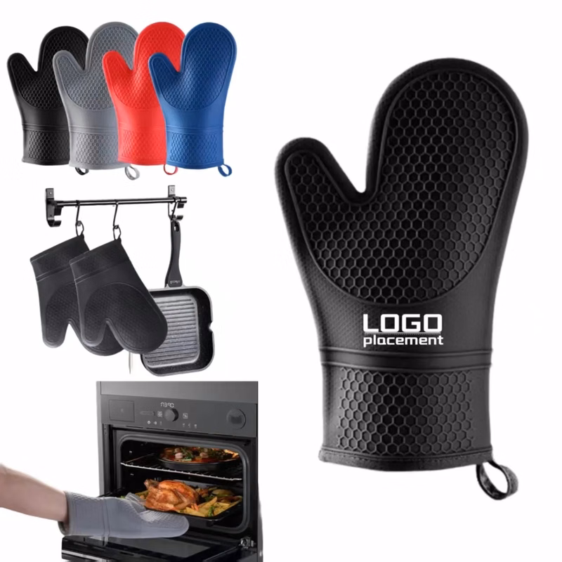 Silicone Honeycomb Heat Resistant Oven Mitt