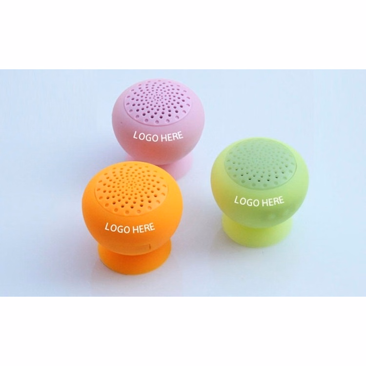 Silicone Bluetooth Mushroom Speaker With Phone Stand