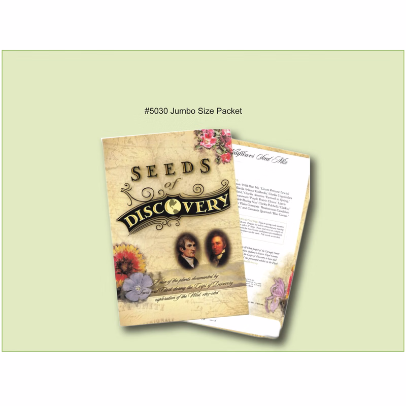 Jumbo Custom Design Seed Envelope 5.25" x 7.5"