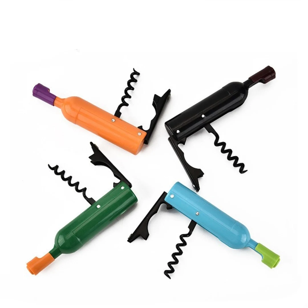 Wine Shaped Corkscrew Bottle Opener 1