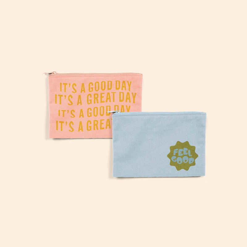 POPTART POUCH - COLORED CANVAS