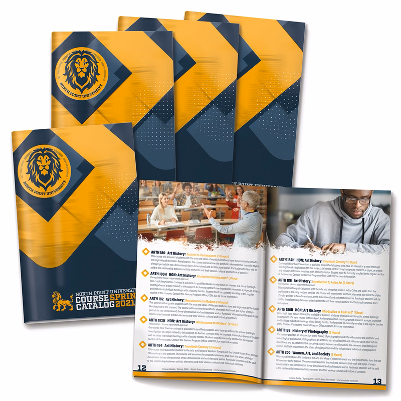 52-page (5.5x8.5) Booklet, Brochure or Catalog