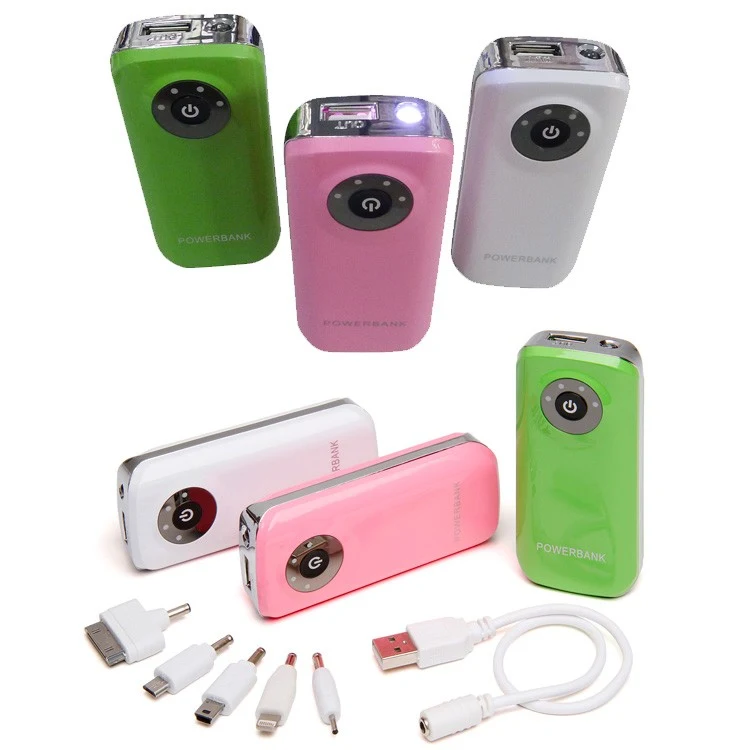Mia 4400 mAh Plastic Power Bank with LED Light 1