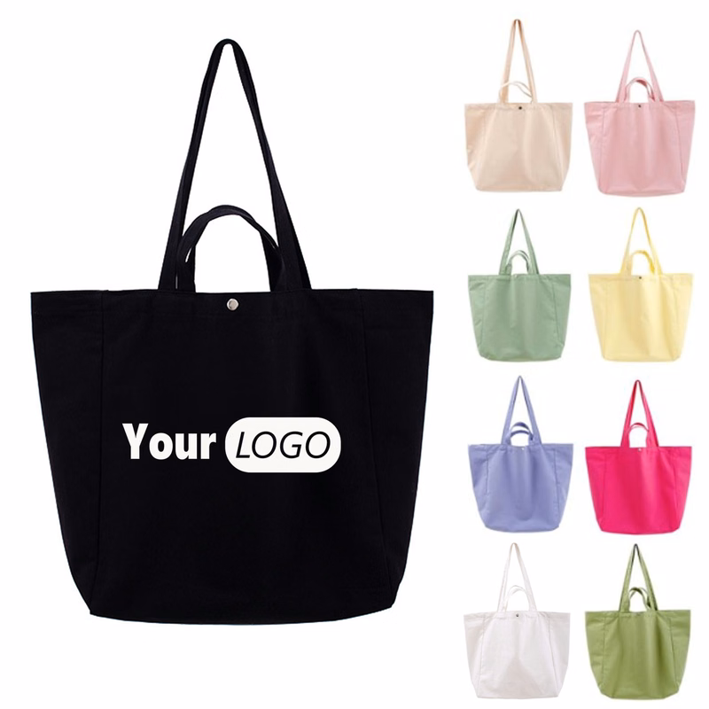 Versatile Casual Canvas Tote Bag