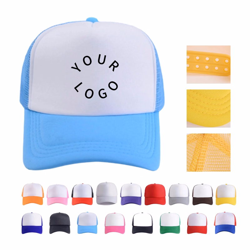 5 Panel Foam Mesh Back Trucker Cap