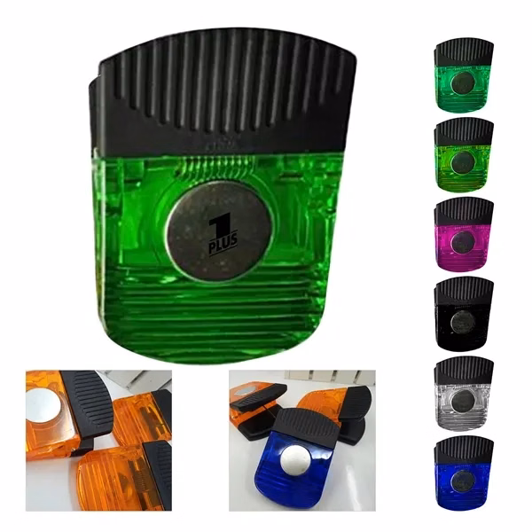 Custom High-Strength Magnetic Memo Clip — Office & Trade Show Organizer