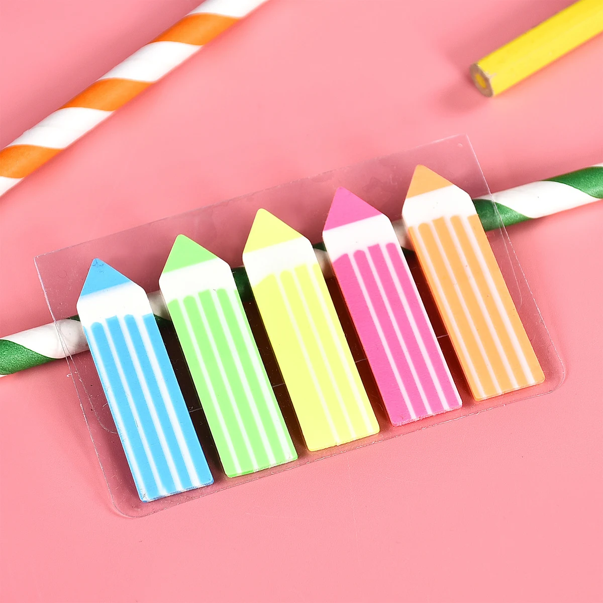 Soft Magnet Full-Coverage Bookmark - Custom Shaped Pencil Clip 1