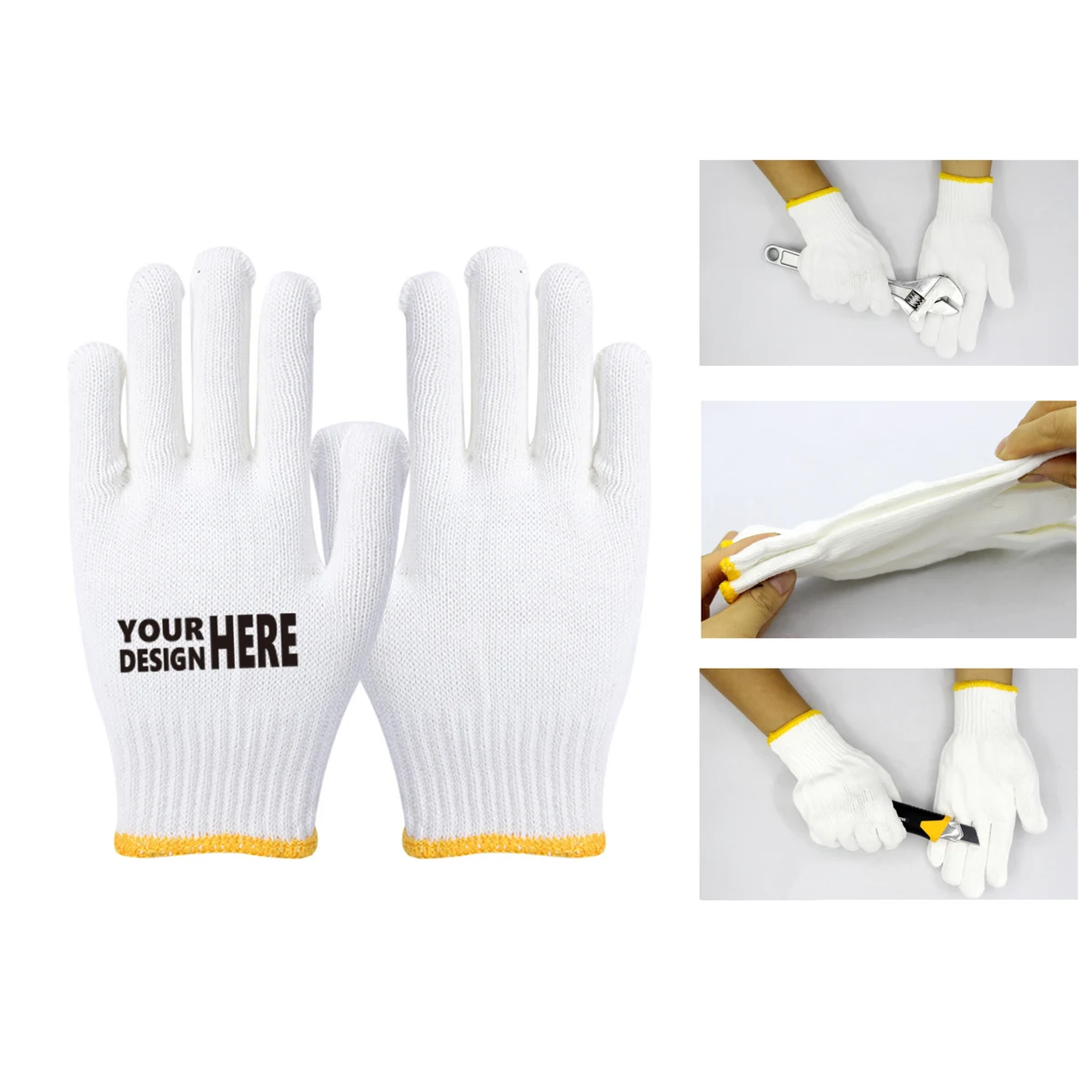 Heavy-Duty Construction And Mechanic Work Gloves 1