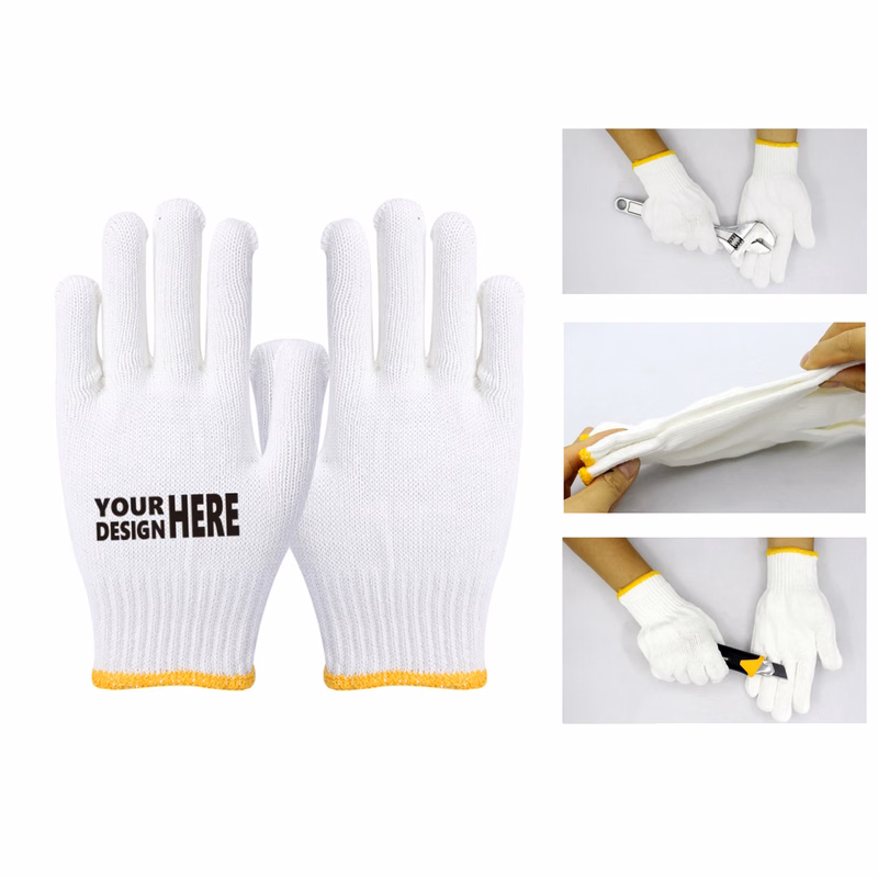 Heavy-Duty Construction And Mechanic Work Gloves