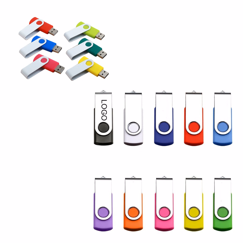 8GB Rotating Case USB Flash Drive