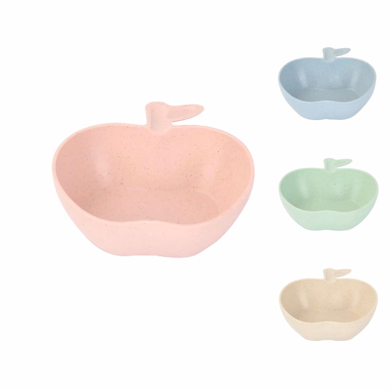 W5.24"*L5"Eco-friendly Wheat Straw Rice Bowl