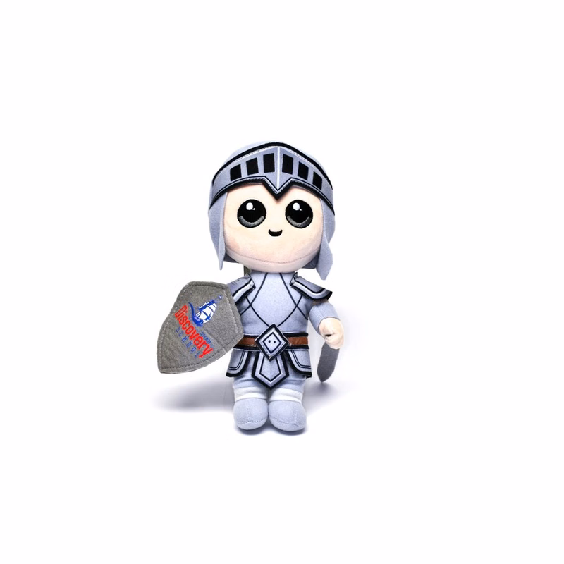 8" Knight (warrior)plush toy Stuffed animal mascot