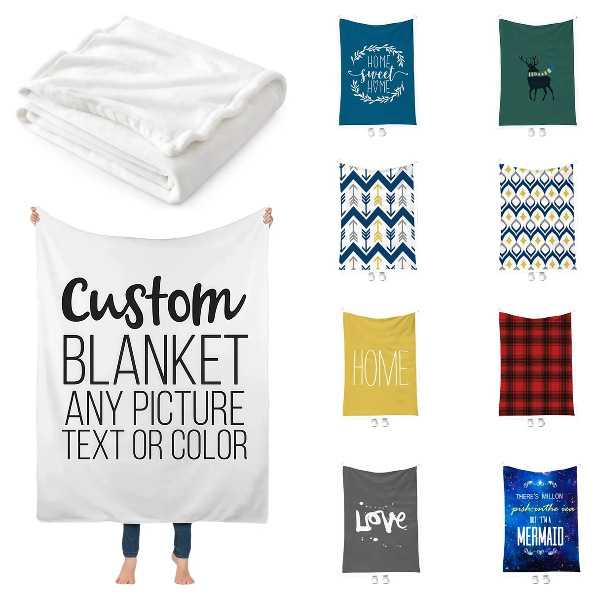 Premium Flannel Throw Blanket 1