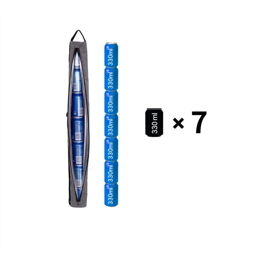 7 Can Insulated Golf Beer Sleeve Cooler Bag 1