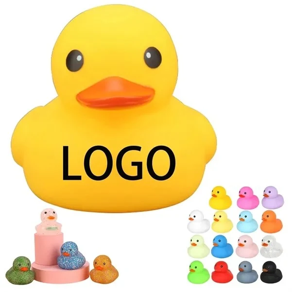 Colorful Bath Duck Toys 1