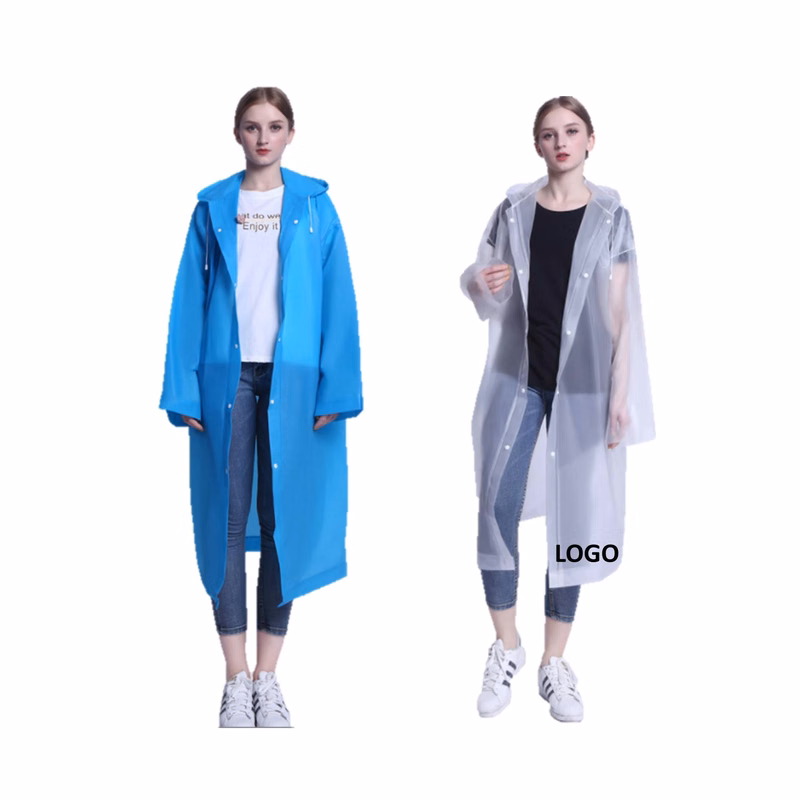Reusable Rain Poncho For Adults