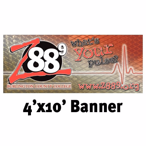 Full Color Banner 4'x10' - Vinyl