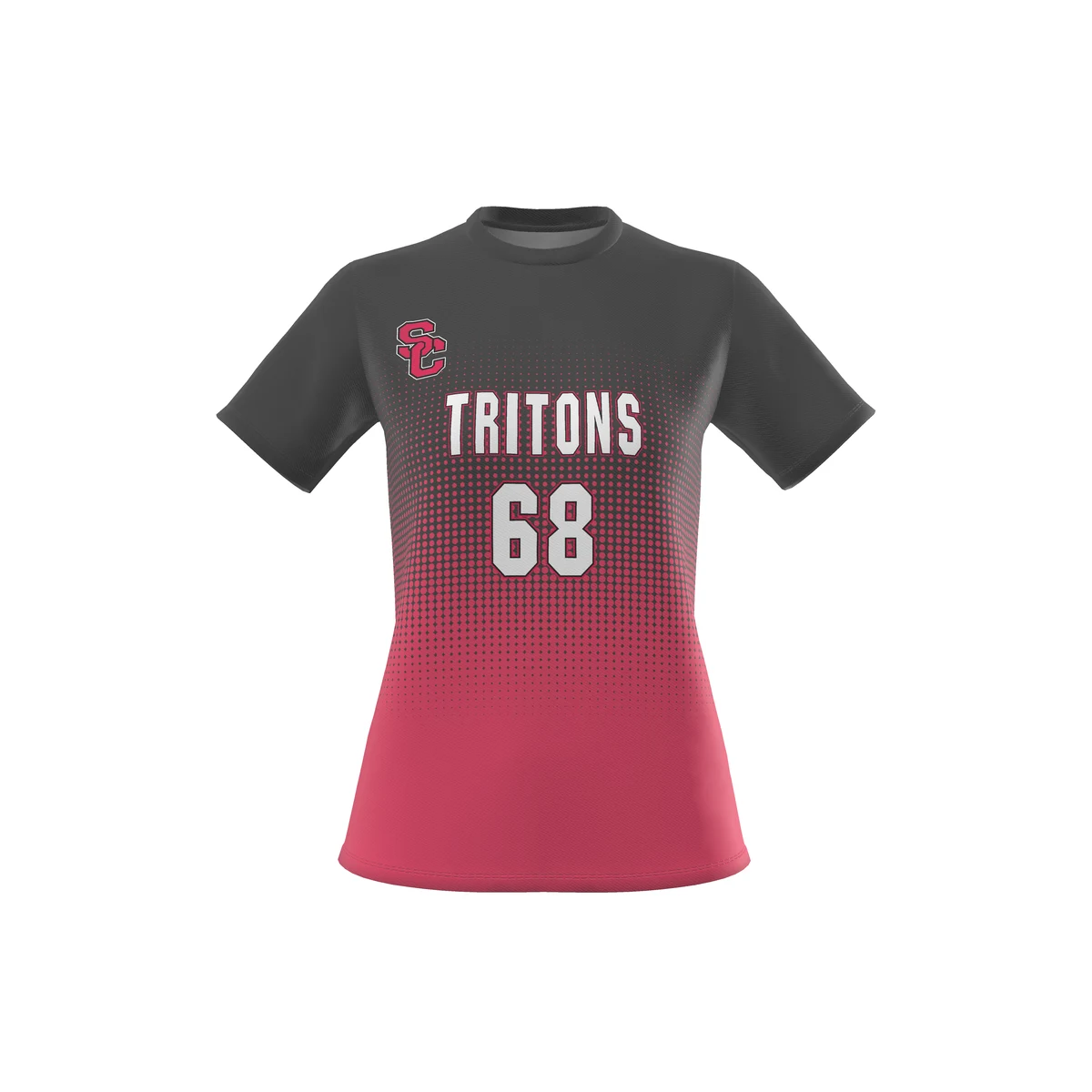 Women's Blitz Short Sleeve Crew Neck T-Shirt - Dynapin 1