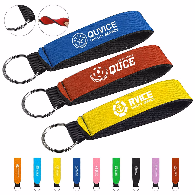 5 1/10" L x 4/5" W Diving Material Keychain