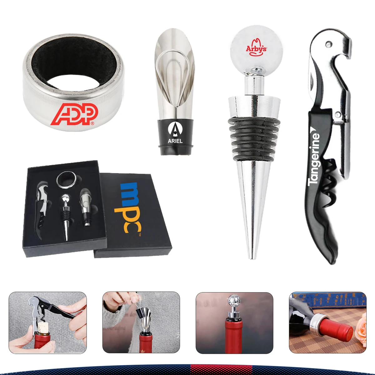 4-Piece Wine Opener Set 1