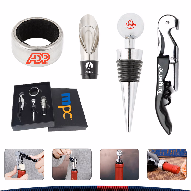 4-Piece Wine Opener Set