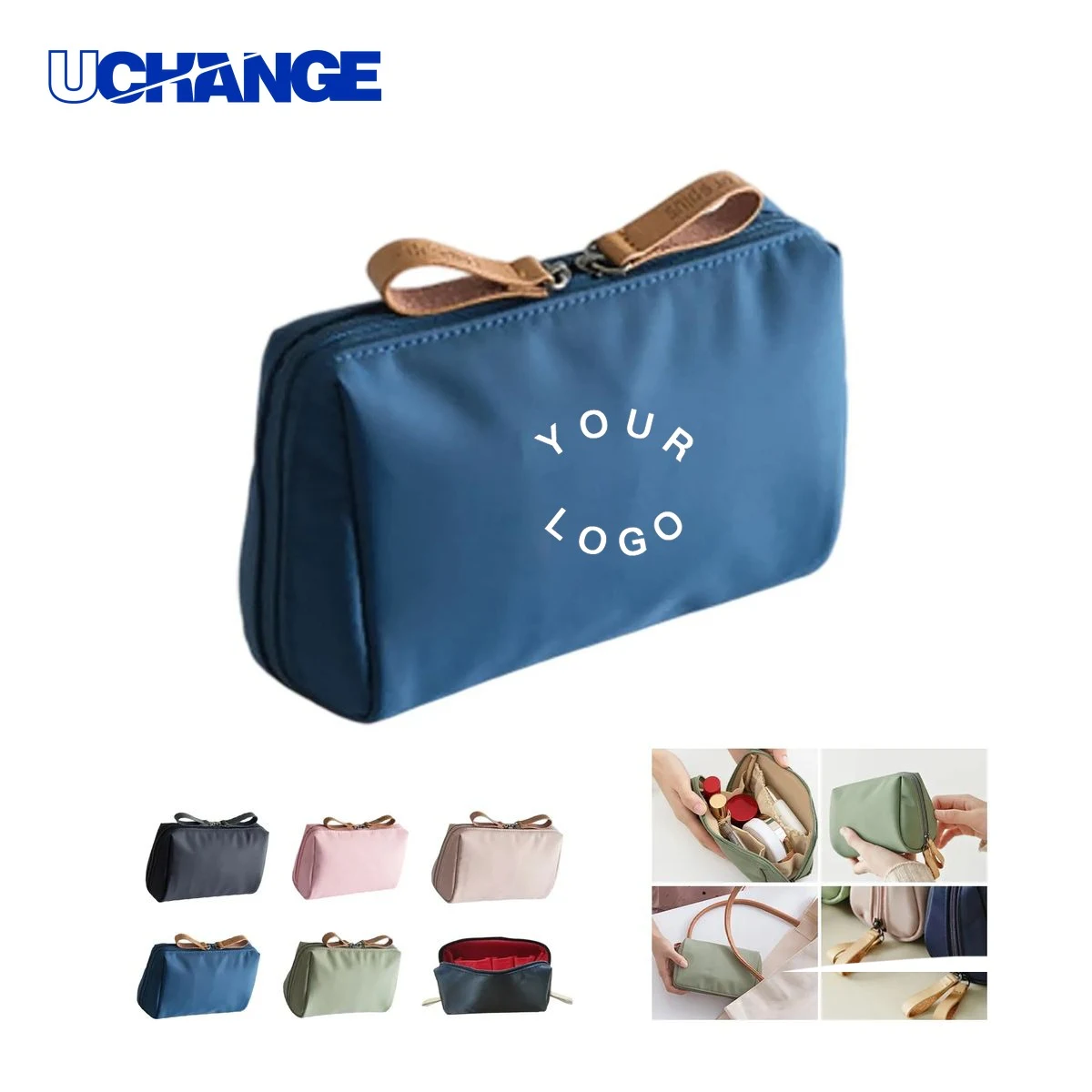 Nylon Makeup Pouch Lightweight Design 1