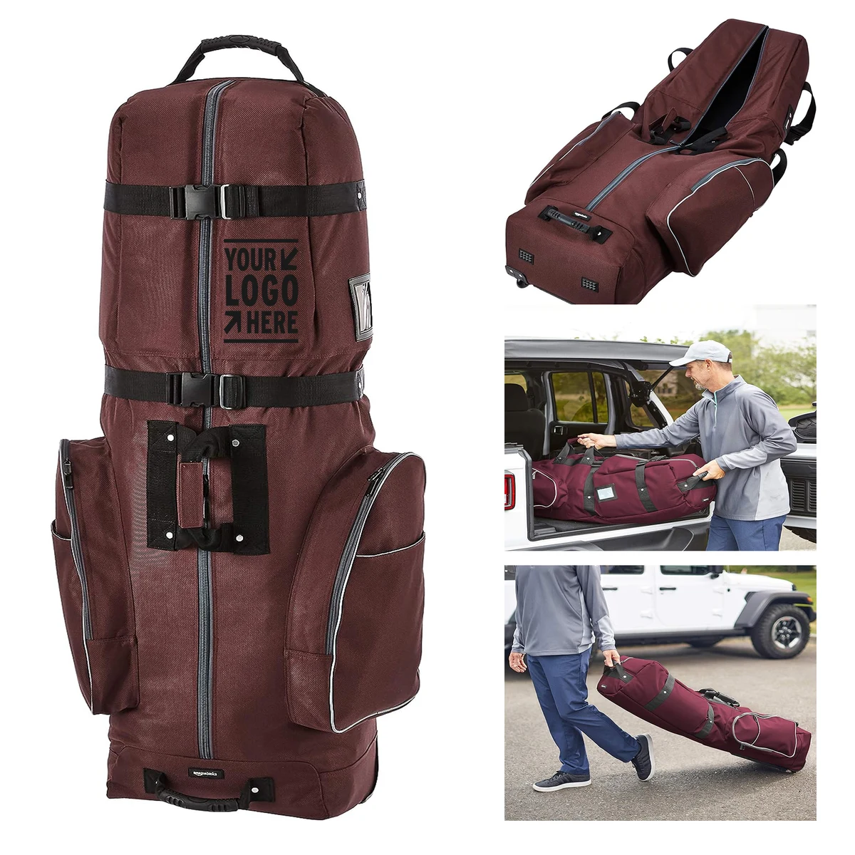 Durable Soft-Sided Golf Travel Bag 1