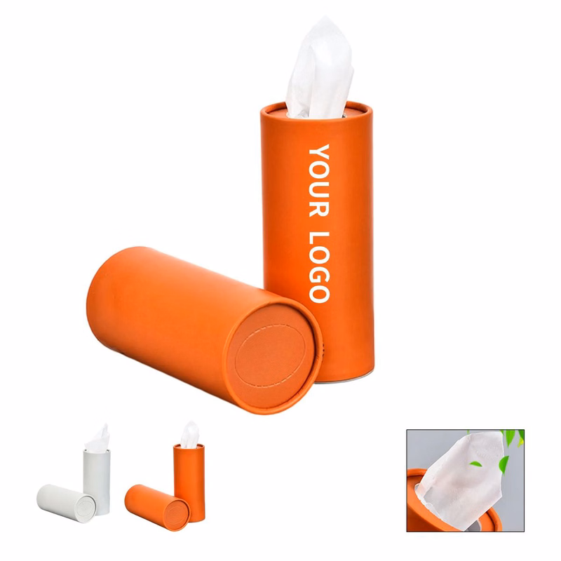Round Car Tissue Dispenser Holder for Vehicles
