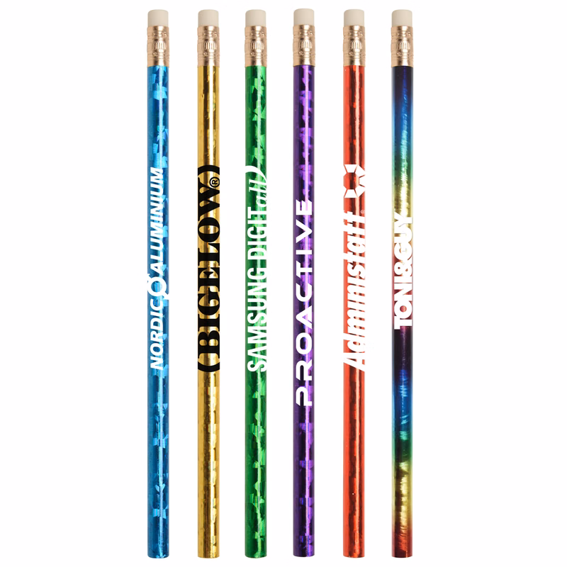 Jo-Bee Prismatic Foil Wrap Pencil