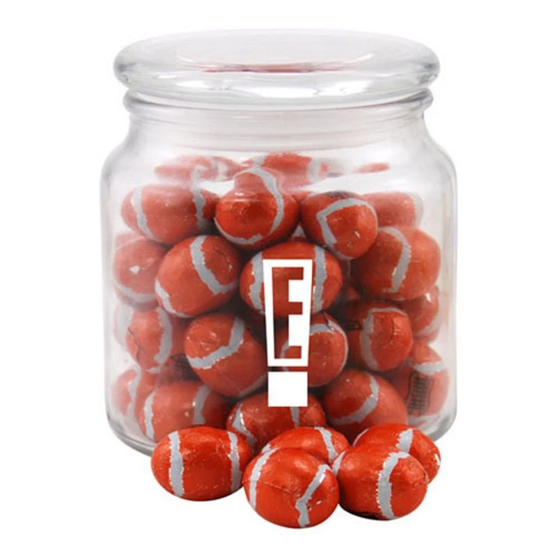 Jar with Chocolate Footballs 1
