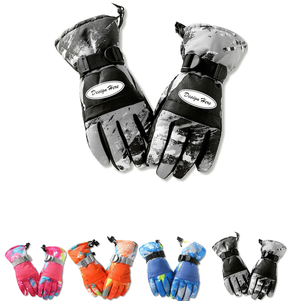 Ski Gloves Warmest Waterproof and Breathable Snow Gloves for Cold Weather 1