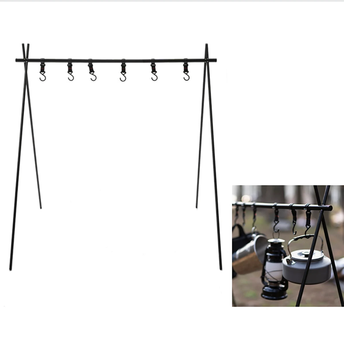 Folding Hanging Rack Travel Camping Shelf 1