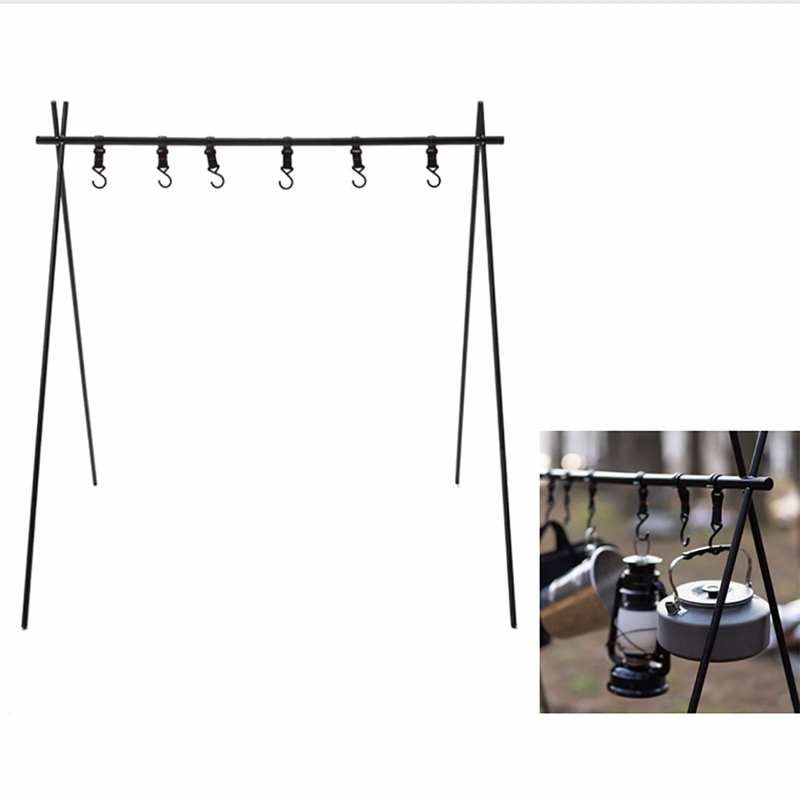 Folding Hanging Rack Travel Camping Shelf