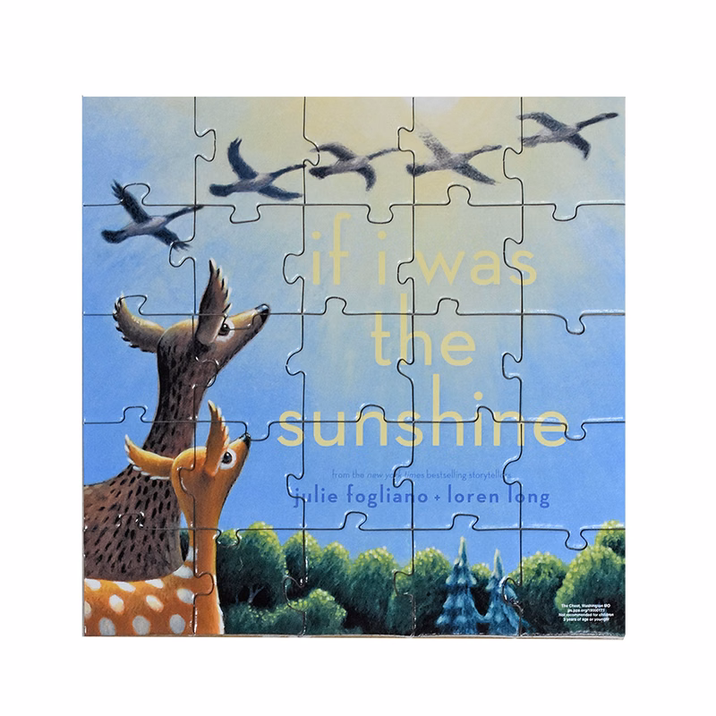 25 Pieces - 8" x 8" - Medium Puzzle