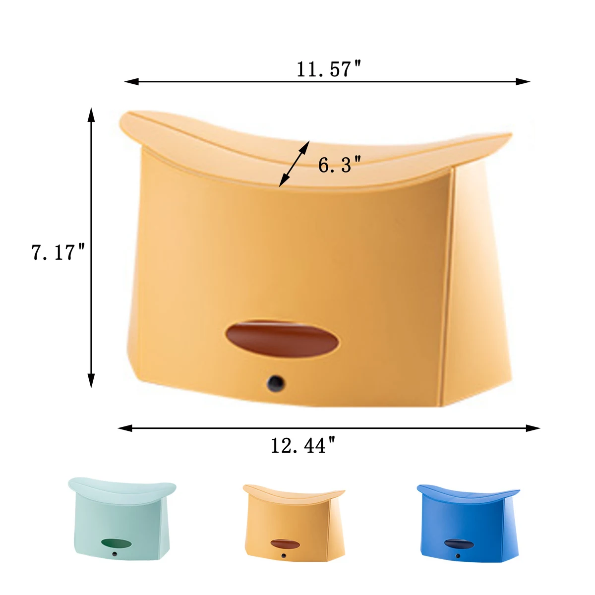 Plastic Portable Folding Stool 1