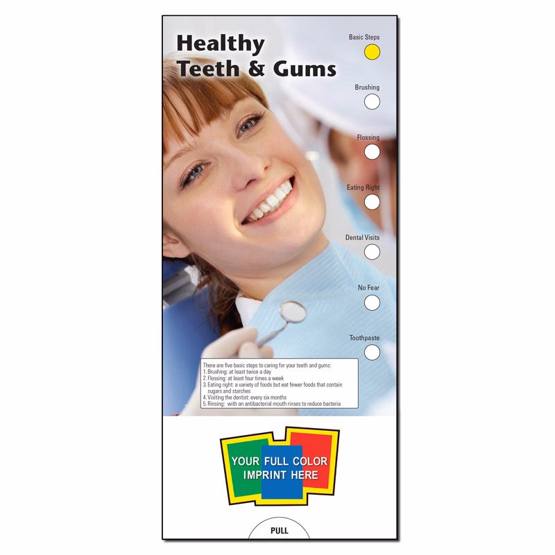 SLIDE CHART - Healthy Teeth & Gums Slide Chart